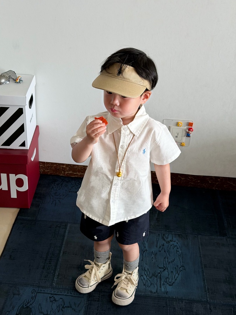 Polo Ralph Lauren Linen Short-Sleeve Sport Shirt · A3067 — תמונה 5