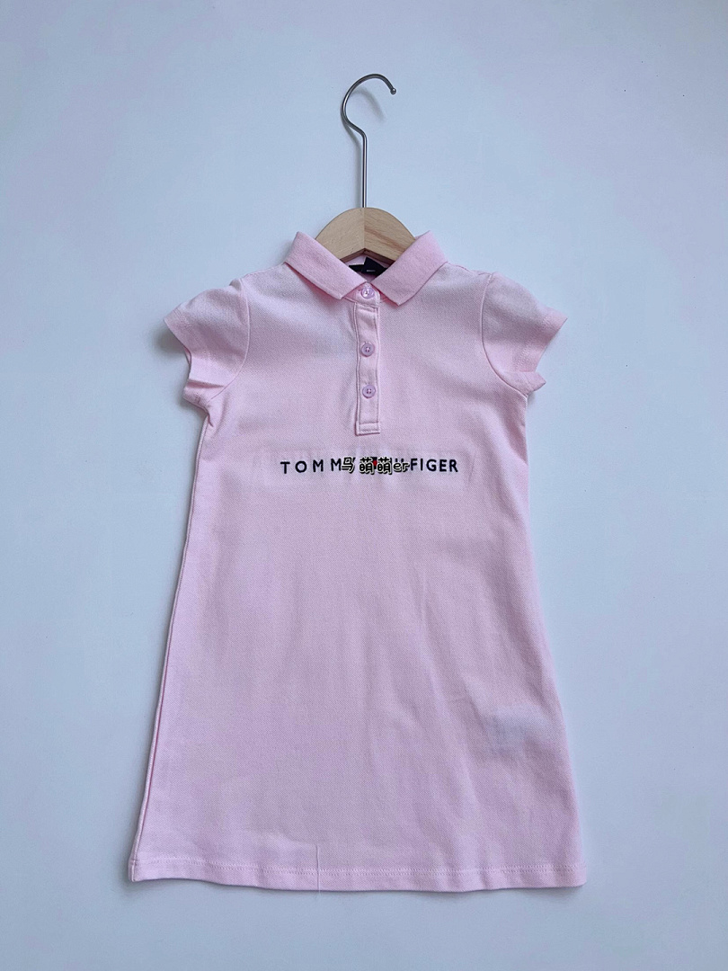 Tommy Hilfiger Kids' Logo Polo Dress · A2399 — תמונה 5