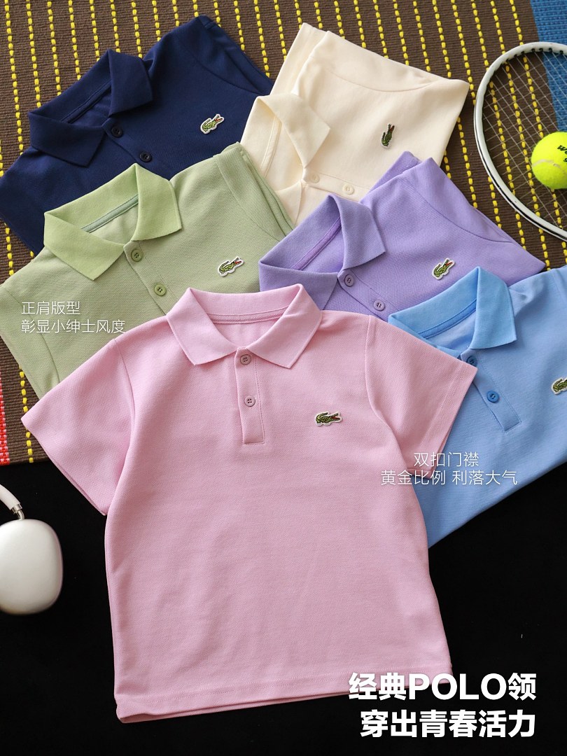 Lacoste Scalloped Collar Piqué Polo · A3242 — תמונה 35