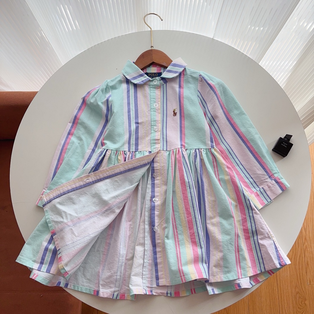 Ralph Lauren Louella Fun Day Striped Shirtdress · A2984 — תמונה 14