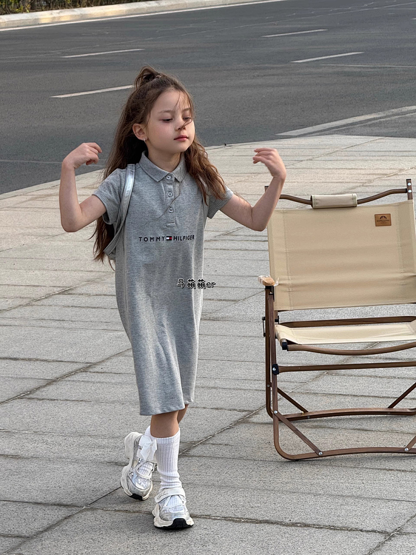 Tommy Hilfiger Kids' Logo Polo Dress · A2399 — תמונה 19