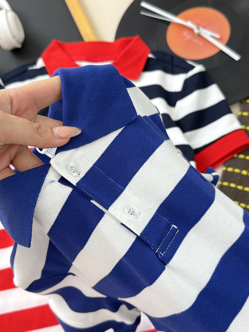 Ralph Lauren Striped Cotton Mesh Polo · A3135 — תמונה 26