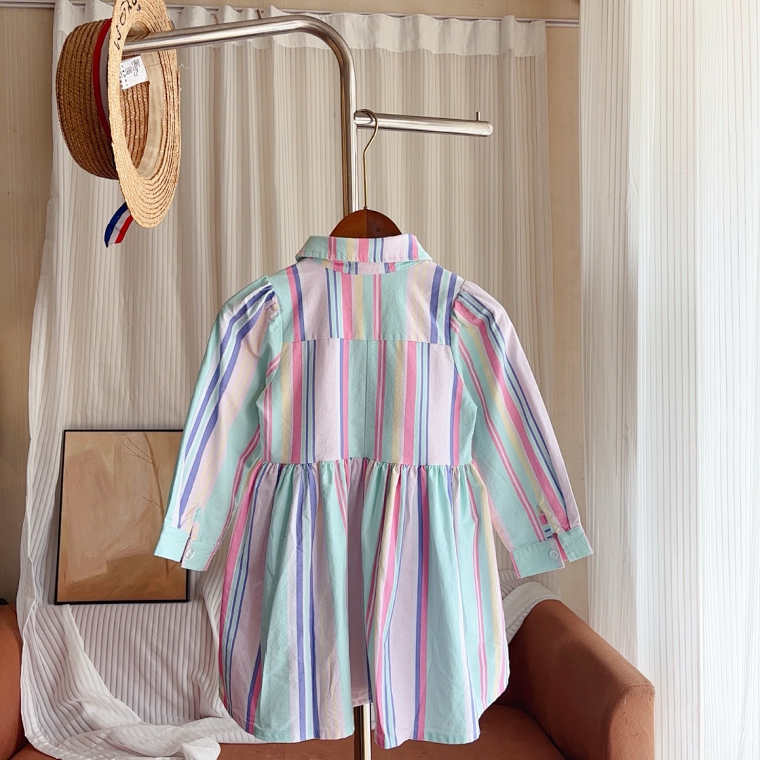 Ralph Lauren Louella Fun Day Striped Shirtdress · A2984 — תמונה 3