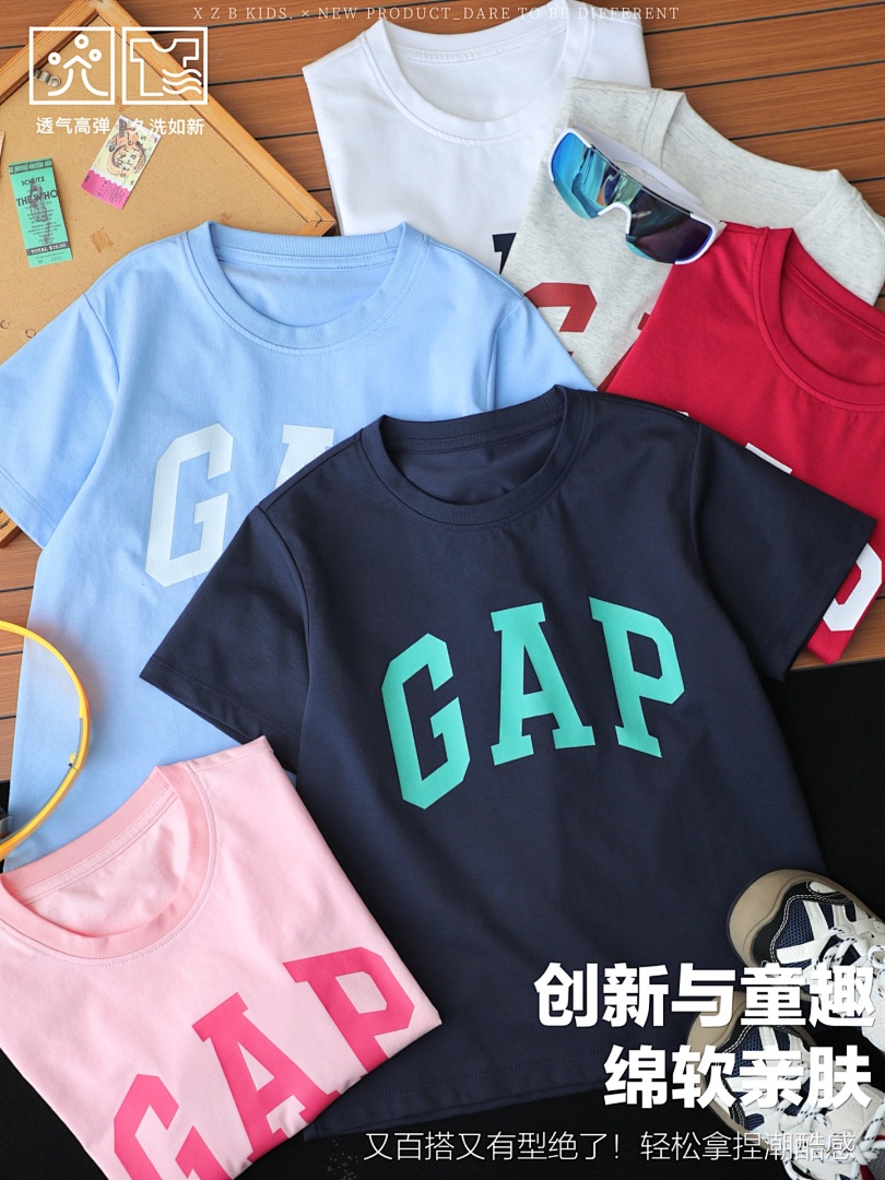 Kids Gap Logo T-Shirt · A3002 — תמונה 33