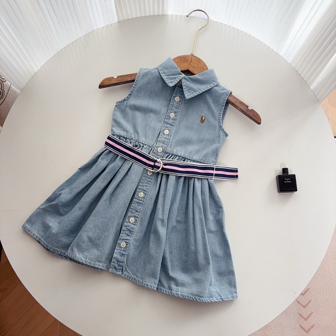 Ralph Lauren Belted Chambray Shirtdress · A3173 — תמונה 25