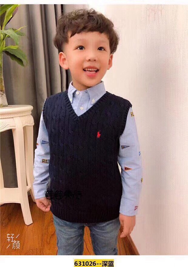 Ralph Lauren Cable-Knit Cotton Sweater Vest · A845 — תמונה 15