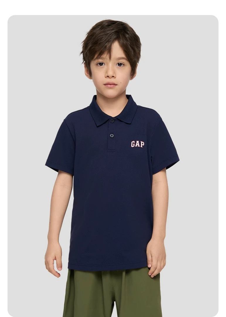 Gap Logo Pique Polo Shirt · A3105
