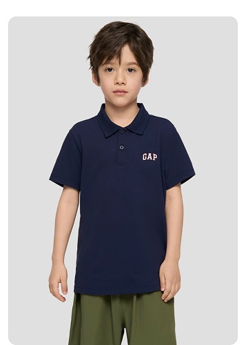 Gap Logo Pique Polo Shirt · A3105
