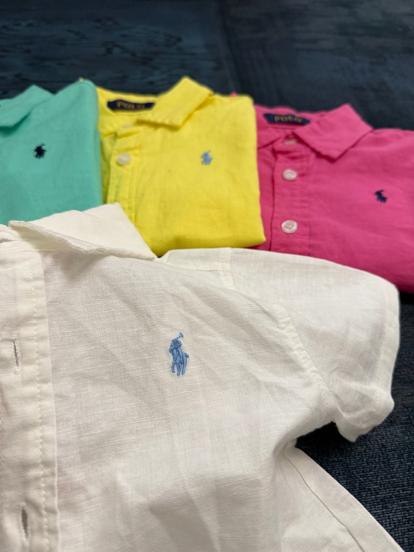Polo Ralph Lauren Linen Short-Sleeve Sport Shirt · A3067 — תמונה 16