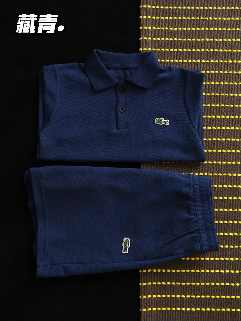 Lacoste Scalloped Collar Piqué Polo · A3242 — תמונה 16