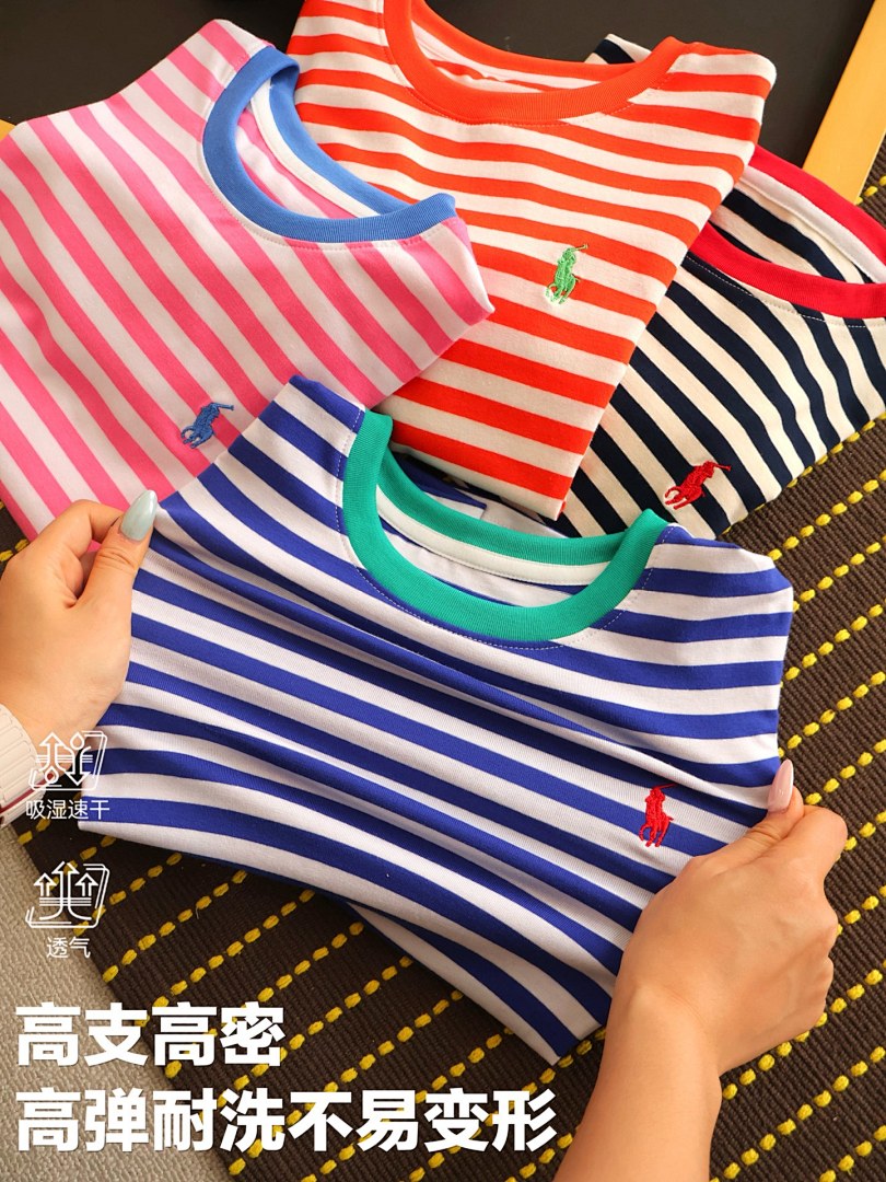 Ralph Lauren Striped Cotton Jersey Tee · A3028 — תמונה 32
