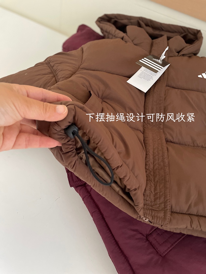 Adidas Helionic Hooded Down Jacket · A2845 — תמונה 11