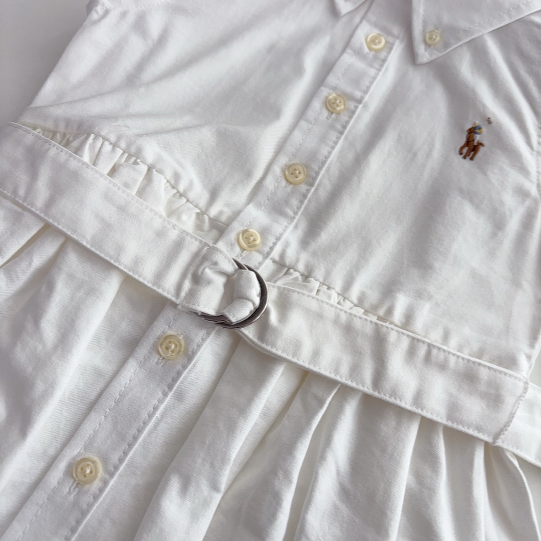 Ralph Lauren Belted Chambray Shirtdress · A3173 — תמונה 12