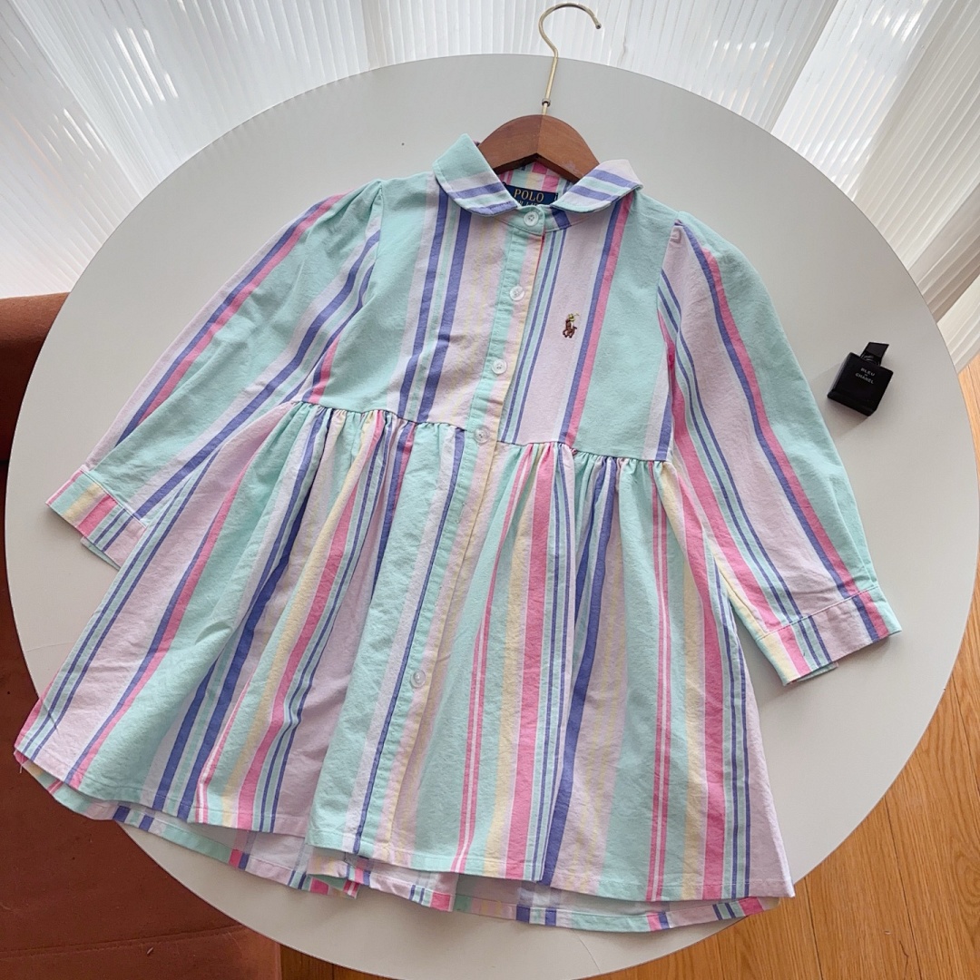 Ralph Lauren Louella Fun Day Striped Shirtdress · A2984 — תמונה 17