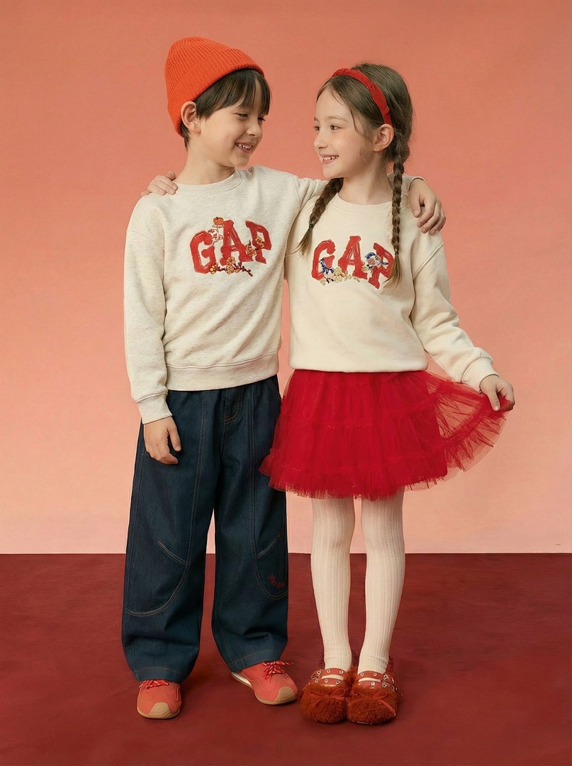 Gap Kids Graphic Logo Sweatshirt · A2889 — תמונה 52