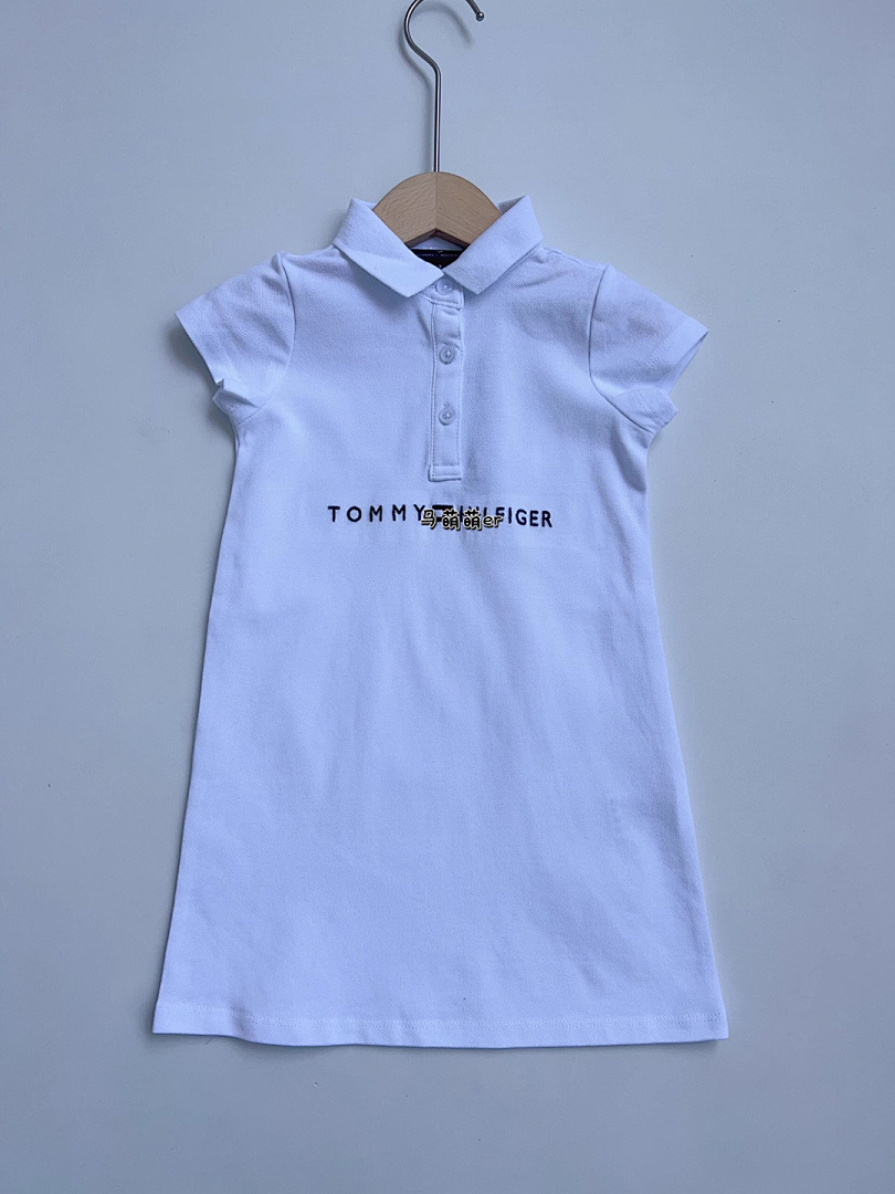 Tommy Hilfiger Kids' Logo Polo Dress · A2399 — תמונה 3