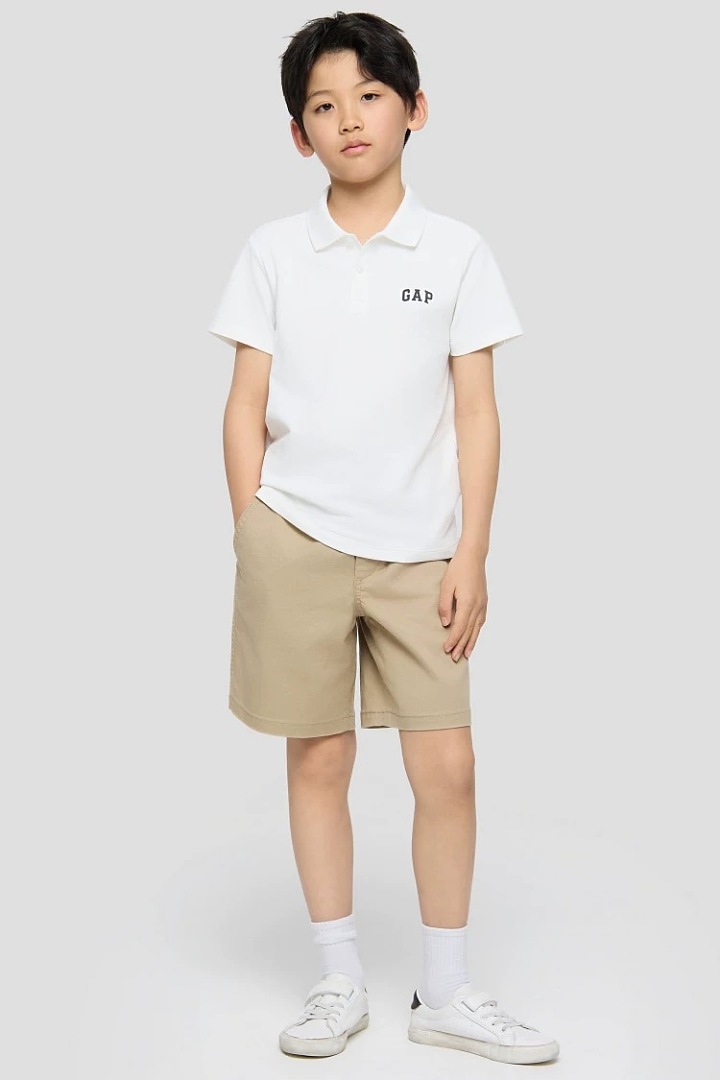 Gap Logo Pique Polo Shirt · A3105 — תמונה 33
