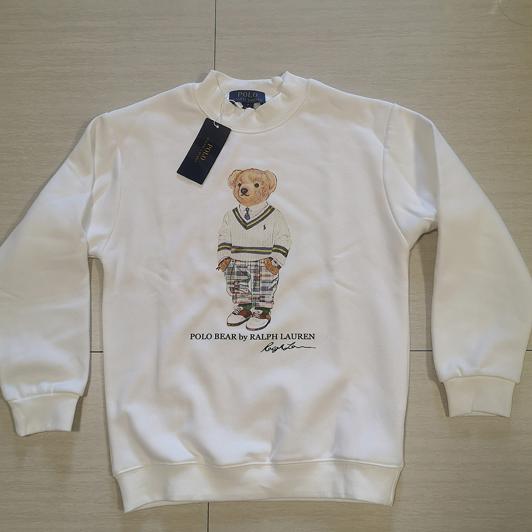 Ralph Lauren Polo Bear Fleece Sweatshirt · A2084