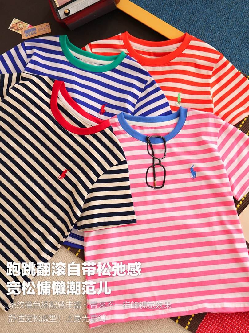 Ralph Lauren Striped Cotton Jersey Tee · A3028 — תמונה 31