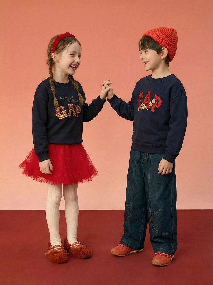 Gap Kids Graphic Logo Sweatshirt · A2889 — תמונה 53