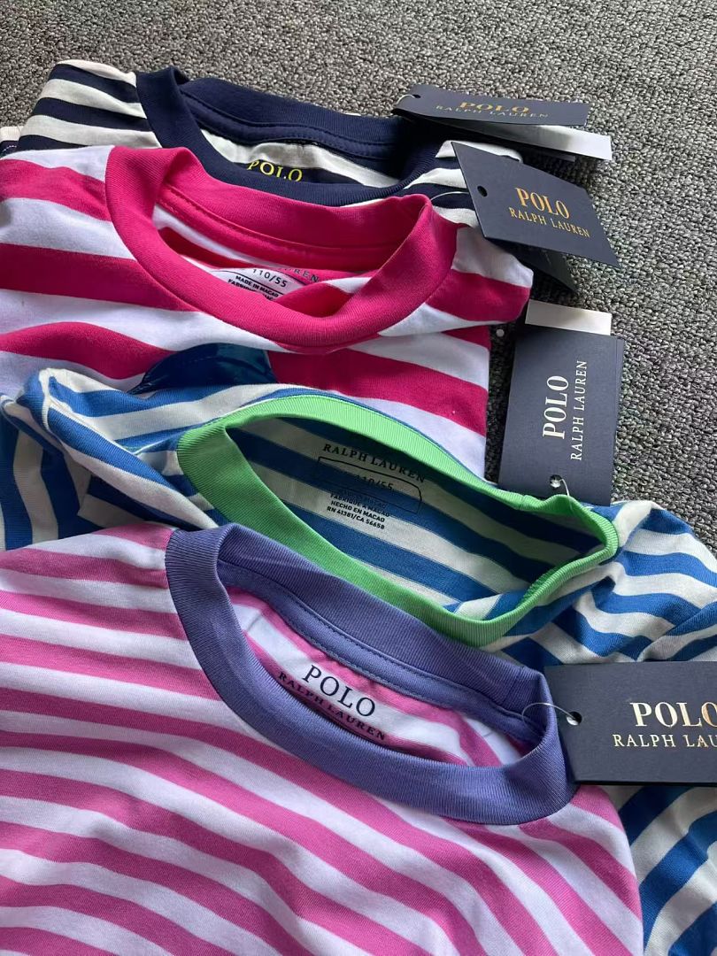 Ralph Lauren Striped Cotton Jersey T-Shirt · A3145 — תמונה 27