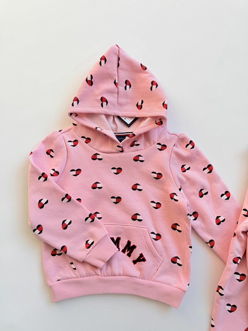 Tommy Hilfiger Tommy Logo Fleece Hoodie · A2808 — תמונה 5