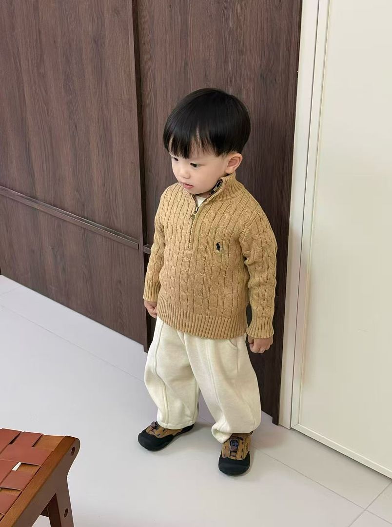 Ralph Lauren Cable-Knit Cotton Quarter-Zip Sweater · A3327 — תמונה 10