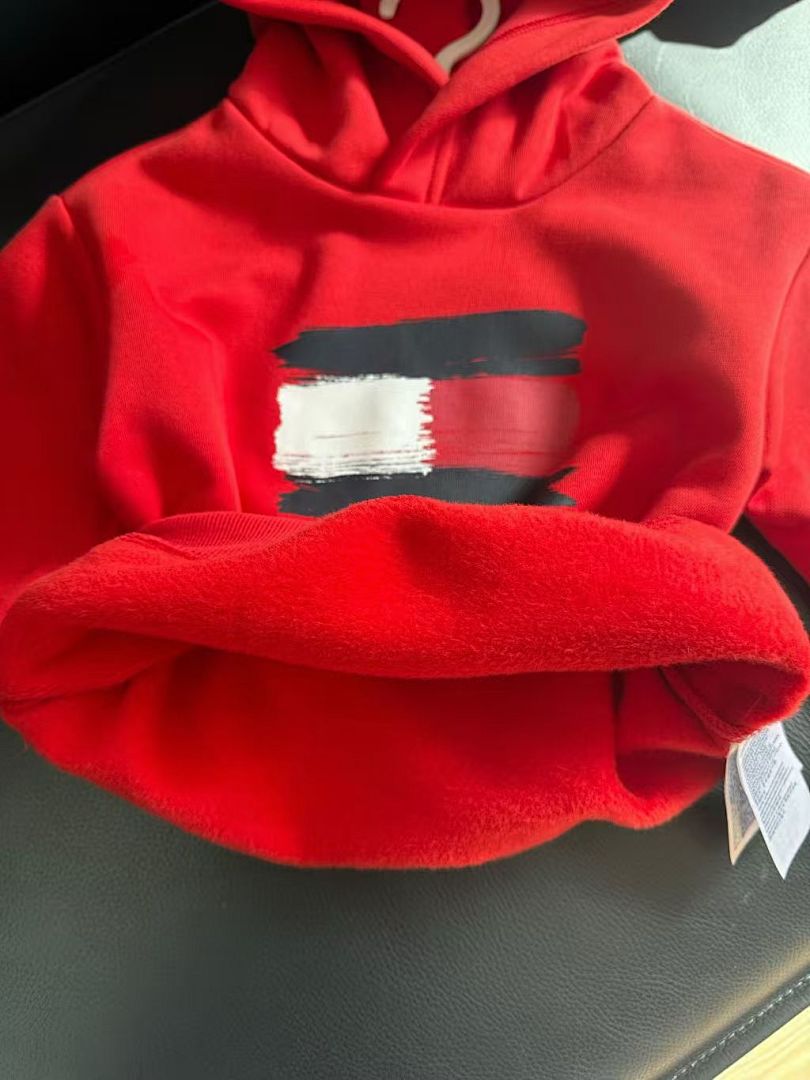 Tommy Hilfiger Paintbrush Flag Hoodie · A2807 — תמונה 9