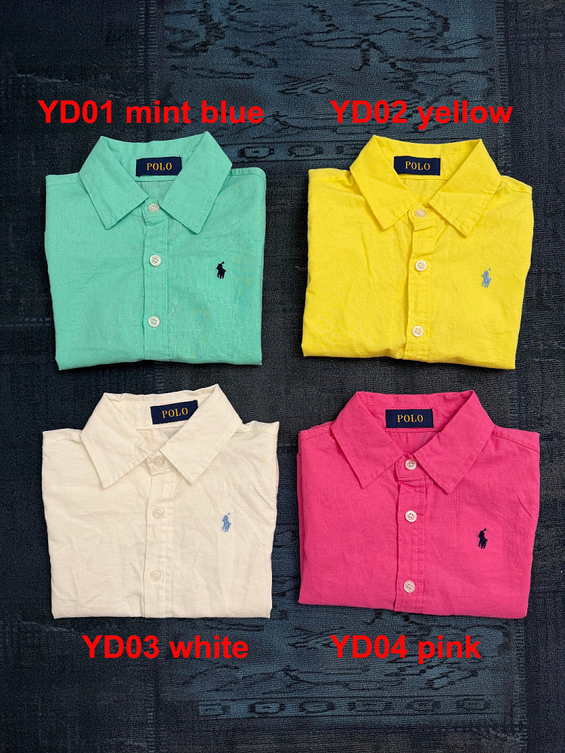 Polo Ralph Lauren Linen Short-Sleeve Sport Shirt · A3067 — תמונה 30