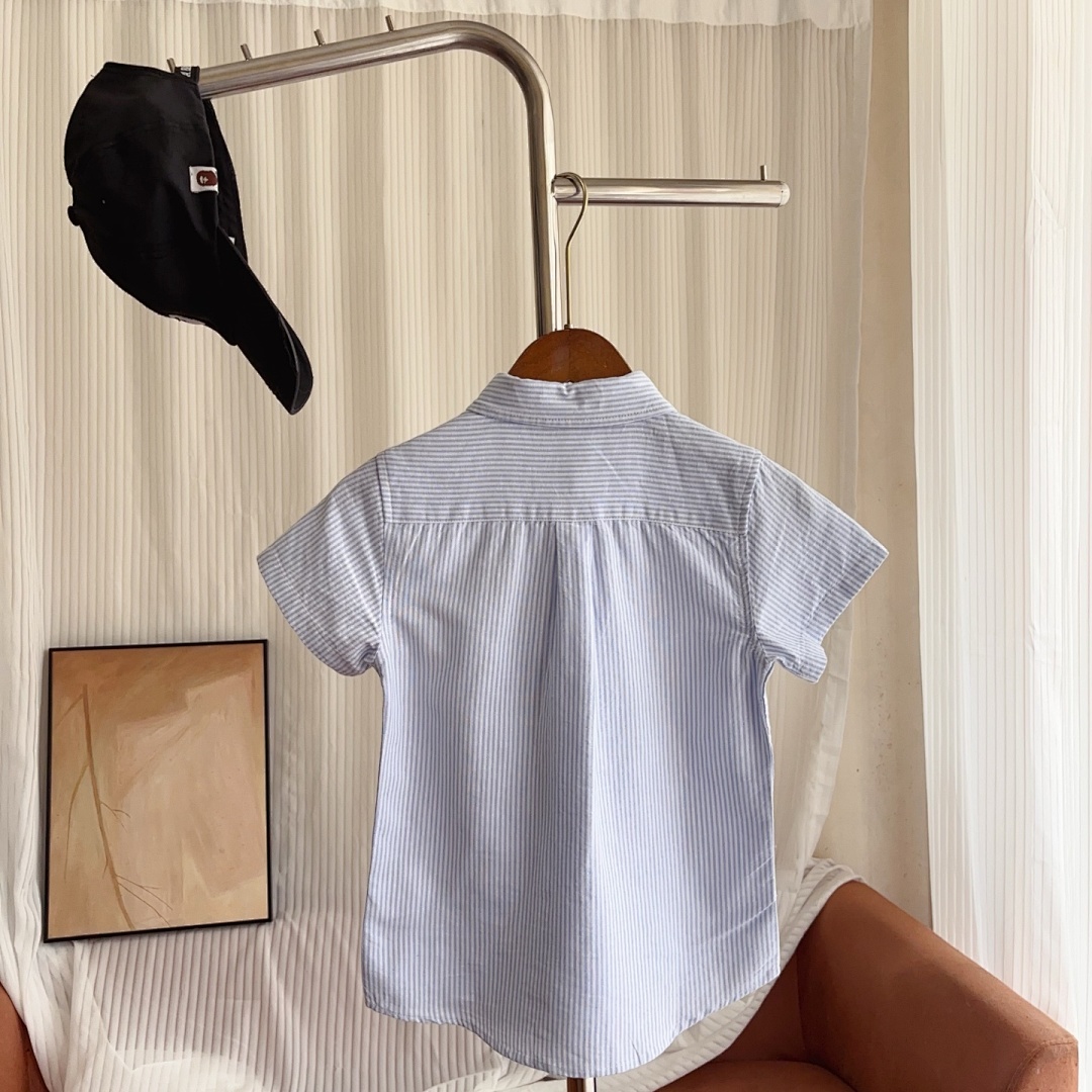 Ralph Lauren Striped Cotton Seersucker Shirt · A3007 — תמונה 27