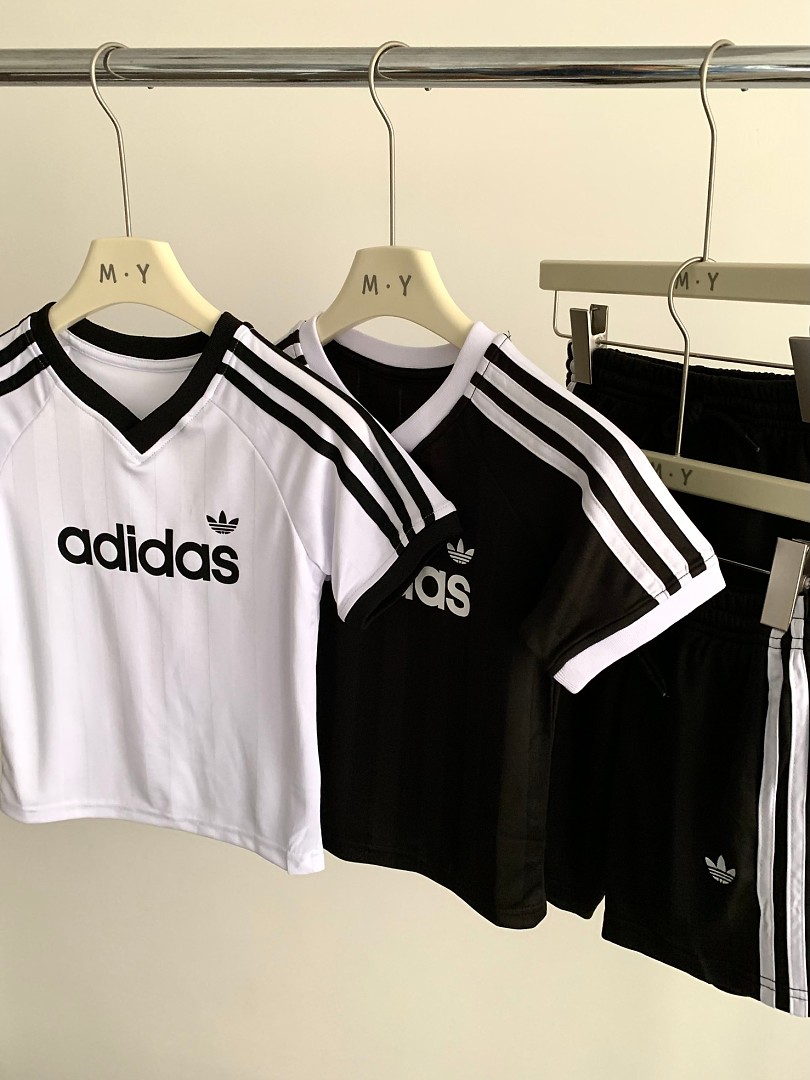 Adidas Jersey Short Tee Set · A3215 — תמונה 29