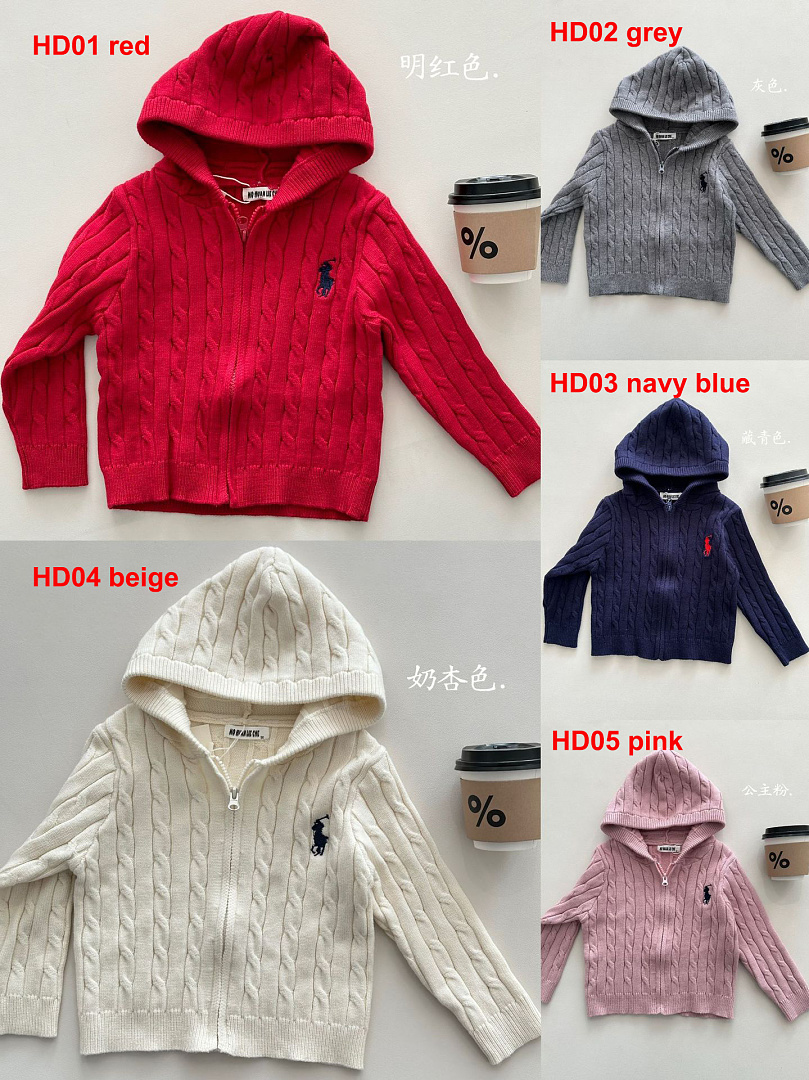 Polo Ralph Lauren Cable Knit Hoodie · A3326 — תמונה 12