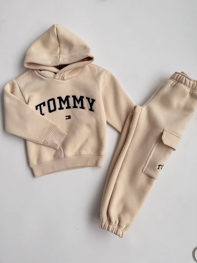 Tommy Hilfiger Varsity Logo Embroidery Hoodie · A2656