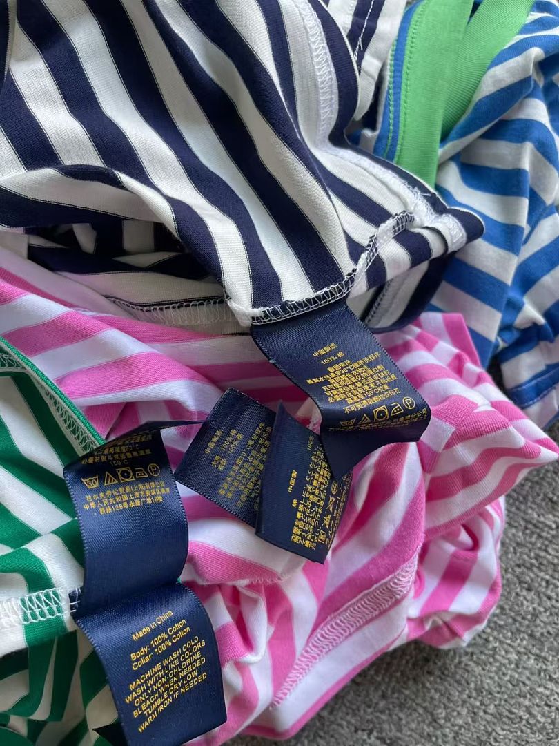 Ralph Lauren Striped Cotton Jersey T-Shirt · A3145 — תמונה 24