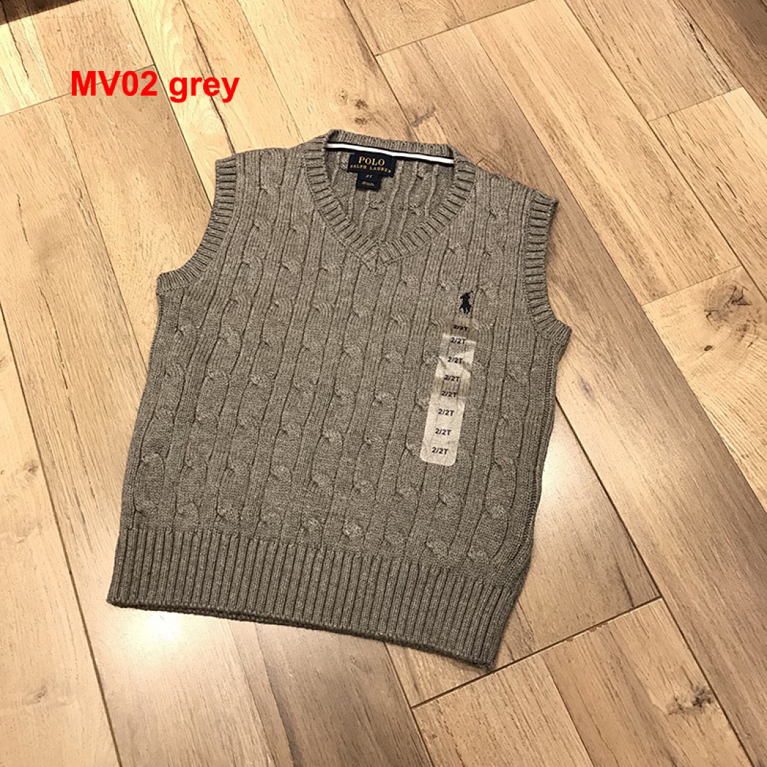 Ralph Lauren Cable-Knit Cotton Sweater Vest · A845 — תמונה 5