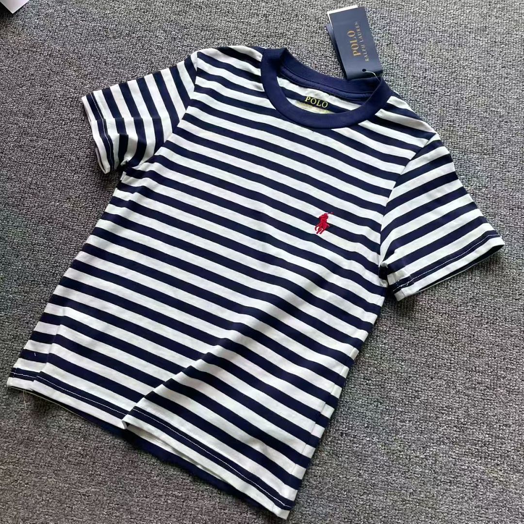 Ralph Lauren Striped Cotton Jersey T-Shirt · A3145 — תמונה 3