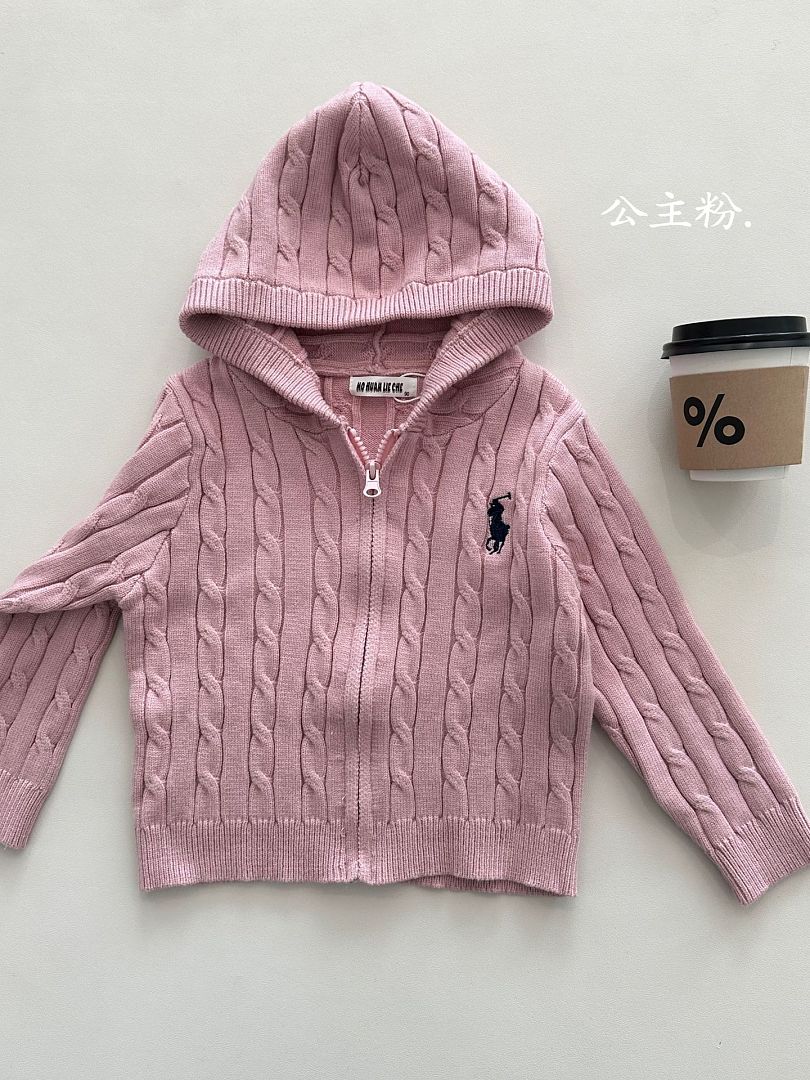 Polo Ralph Lauren Cable Knit Hoodie · A3326 — תמונה 11