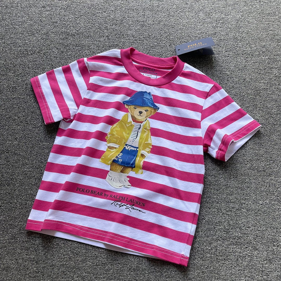Ralph Lauren Striped Cotton Jersey T-Shirt · A3145 — תמונה 2