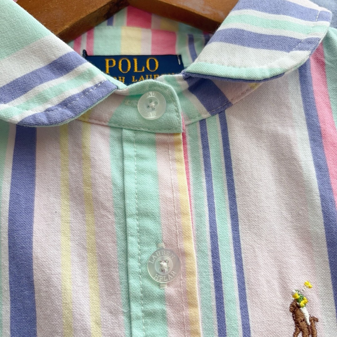 Ralph Lauren Louella Fun Day Striped Shirtdress · A2984 — תמונה 5