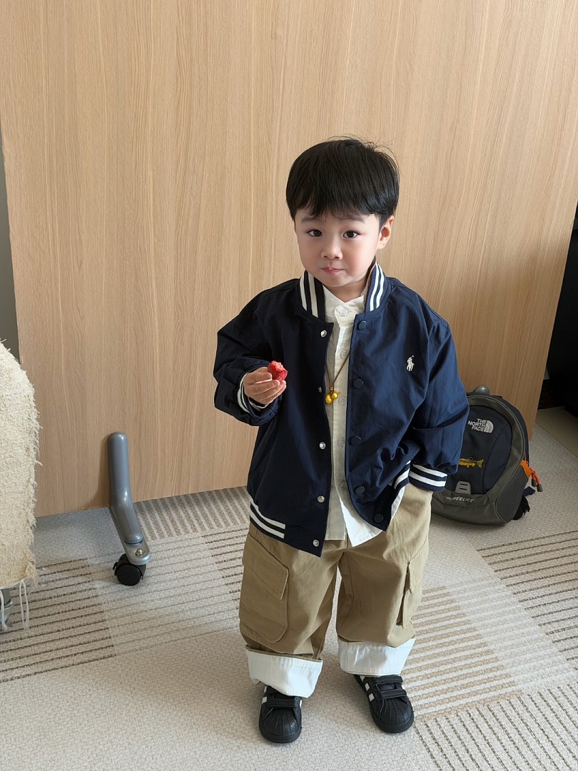 Ralph Lauren Fleece Baseball Jacket · A3359 — תמונה 2
