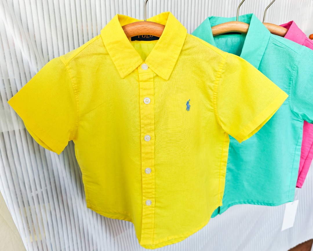 Polo Ralph Lauren Linen Short-Sleeve Sport Shirt · A3067 — תמונה 21