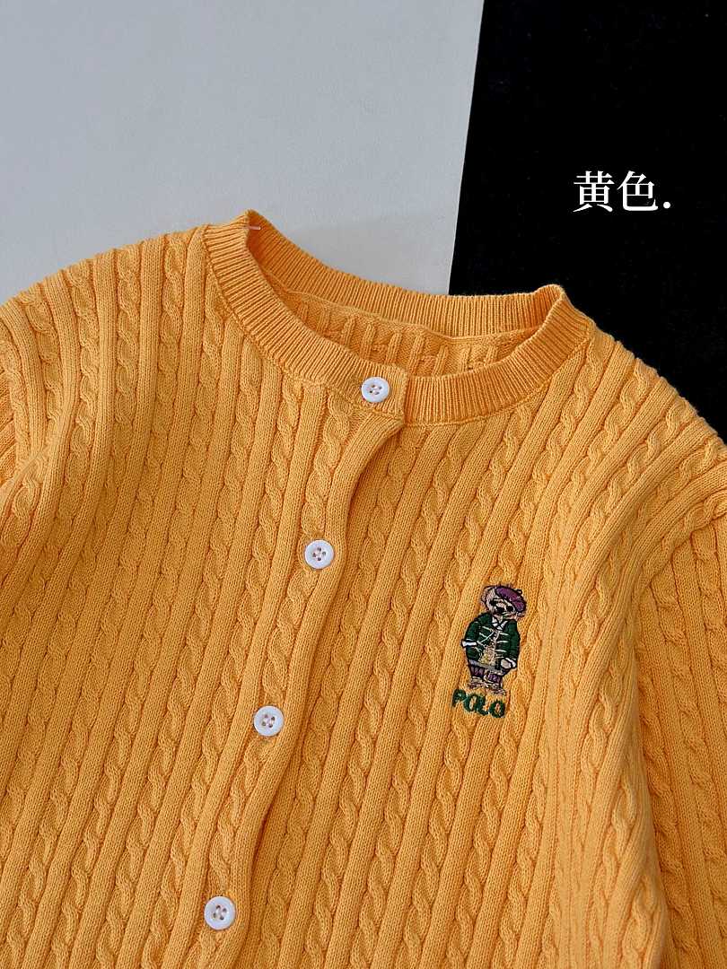 Ralph Lauren Polo Bear Mini-Cable Cotton Cardigan · A3288 — תמונה 47