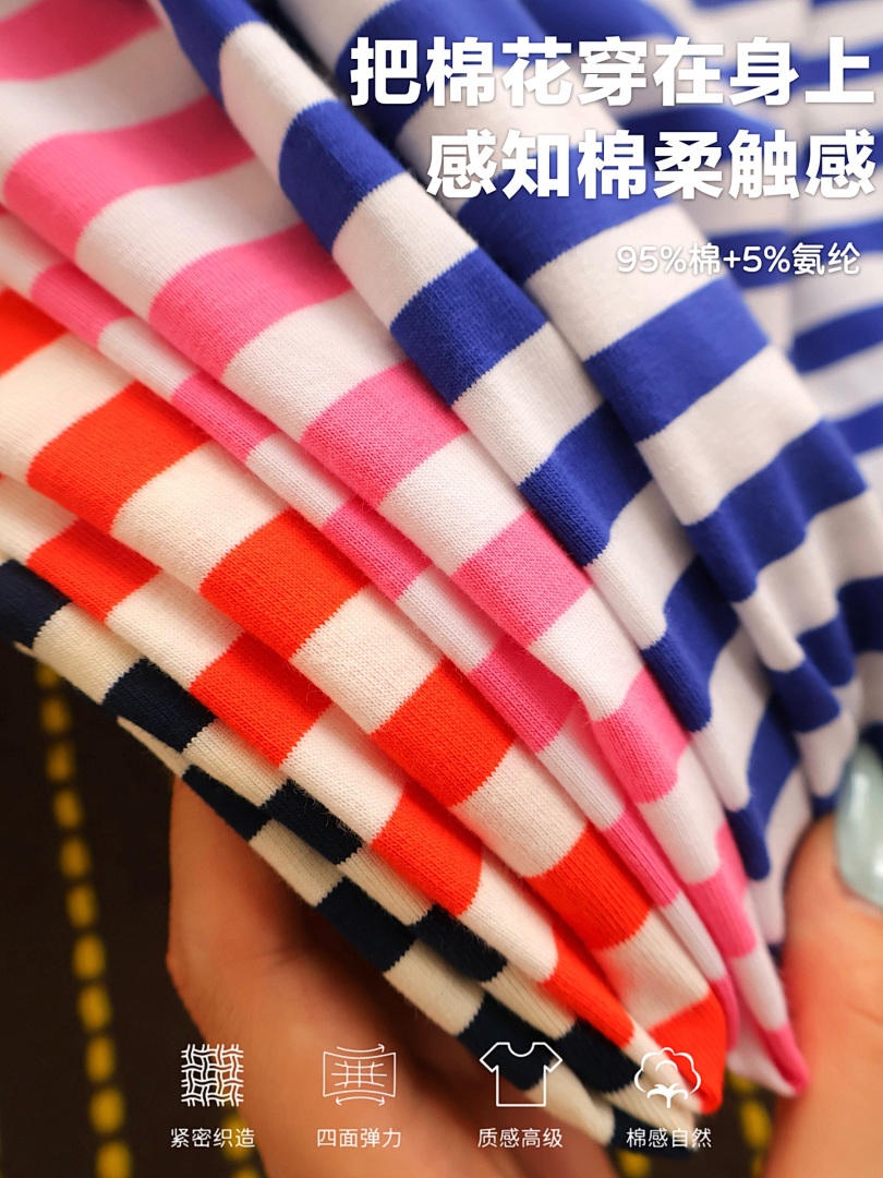 Ralph Lauren Striped Cotton Jersey Tee · A3028 — תמונה 33