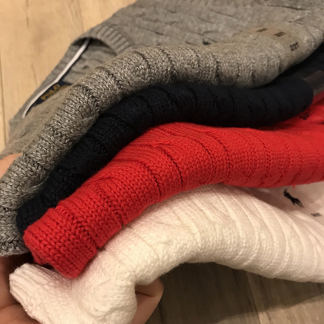 Ralph Lauren Cable-Knit Cotton Sweater Vest · A845 — תמונה 12