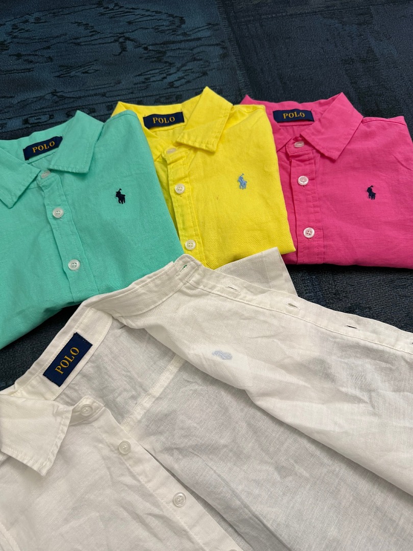 Polo Ralph Lauren Linen Short-Sleeve Sport Shirt · A3067 — תמונה 17