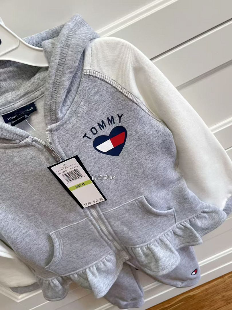 Tommy Hilfiger Flag Logo Zip Hoodie · A2651 — תמונה 16