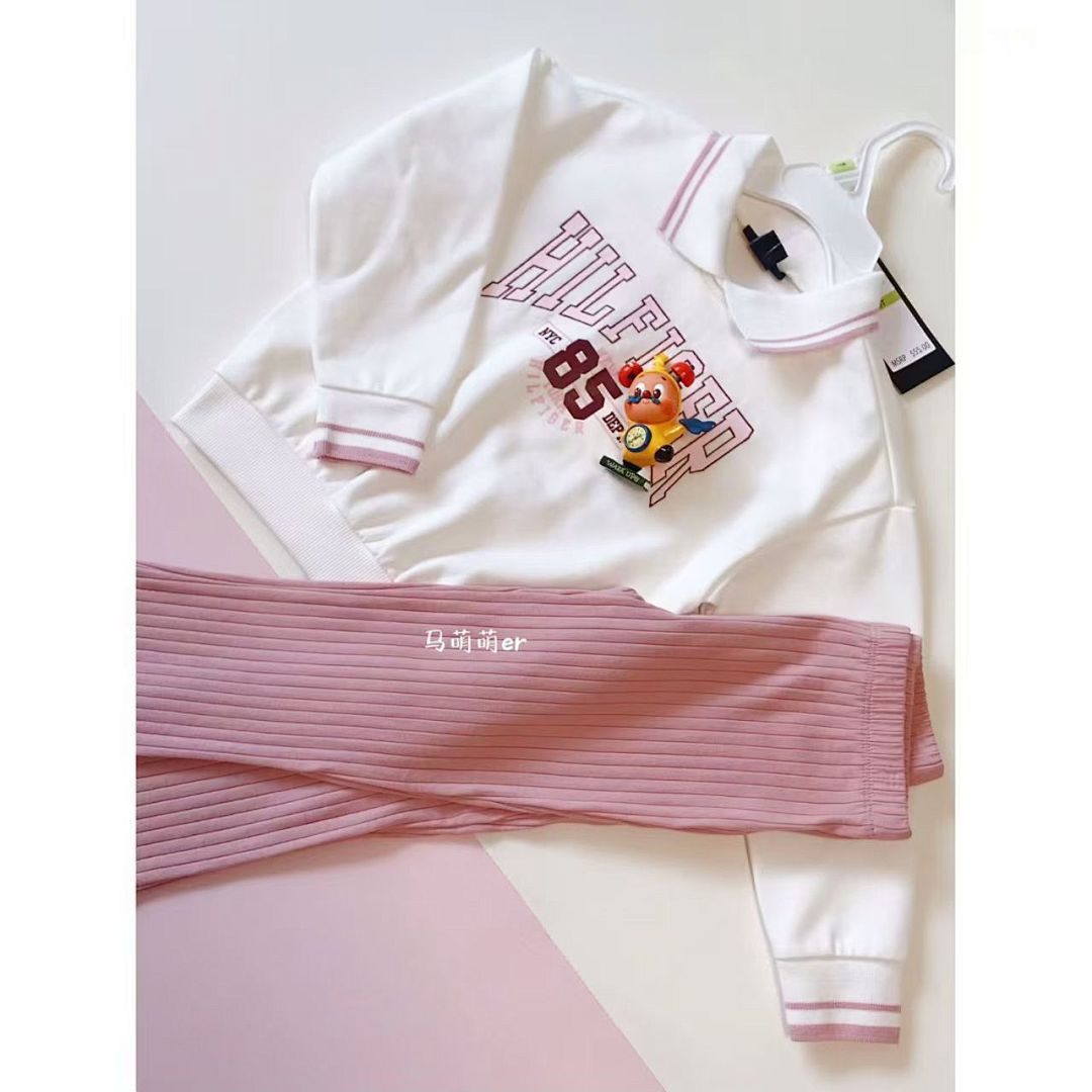 Tommy Hilfiger Babies' Logo Sweatshirt and Pant · A2654 — תמונה 15