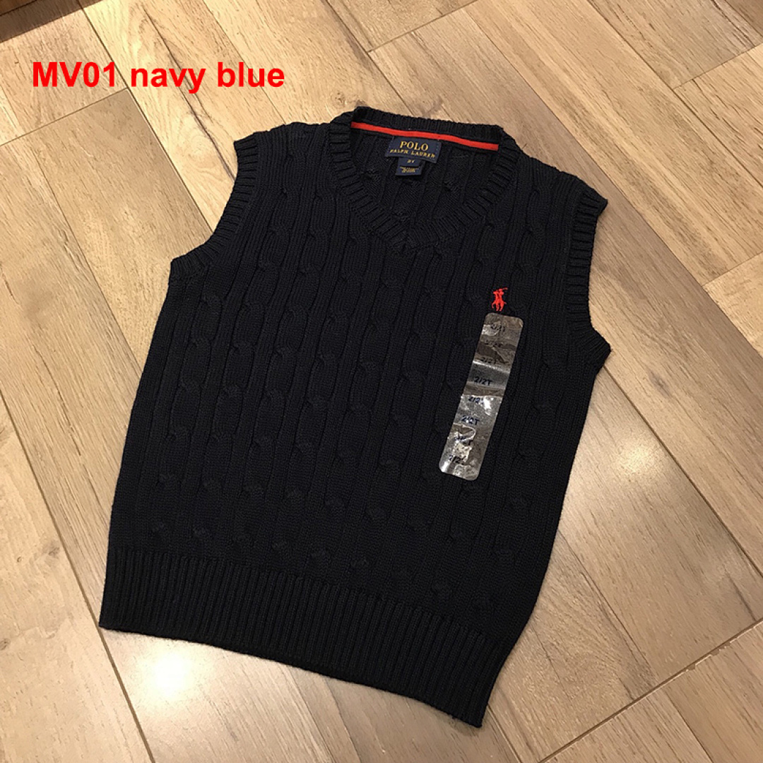 Ralph Lauren Cable-Knit Cotton Sweater Vest · A845 — תמונה 6
