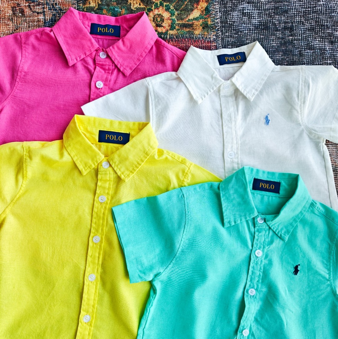 Polo Ralph Lauren Linen Short-Sleeve Sport Shirt · A3067 — תמונה 28