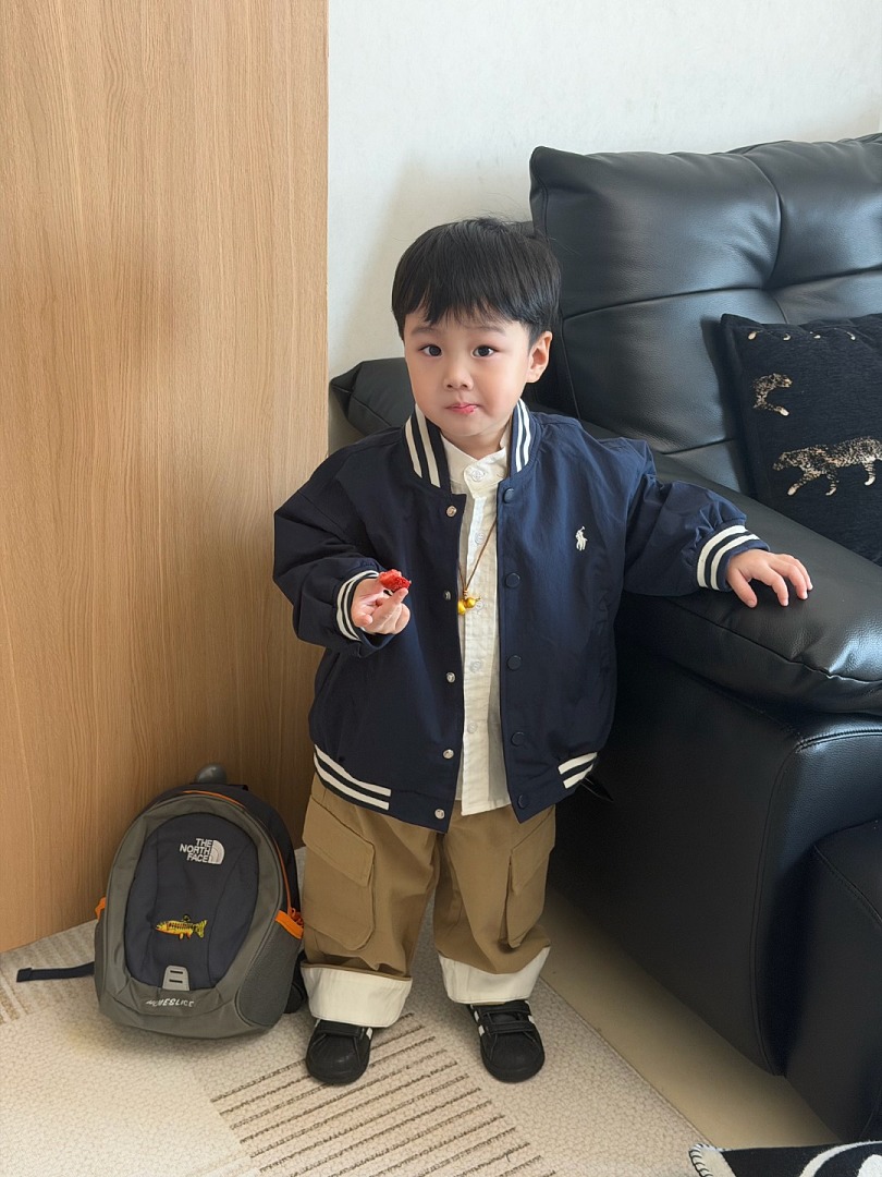 Ralph Lauren Fleece Baseball Jacket · A3359 — תמונה 4
